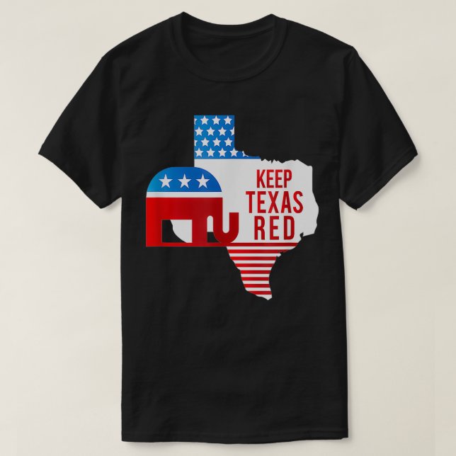 Camiseta Votar por mantener el tono rojo de las elecciones  (Diseño del anverso)