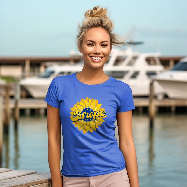 Camiseta Votar Por Nuestro Futuro Girasol Electoral De Euro (Subido por el creador)