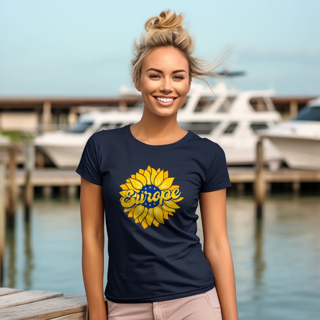 Camiseta Votar Por Nuestro Futuro Girasol Electoral De Euro (Subido por el creador)
