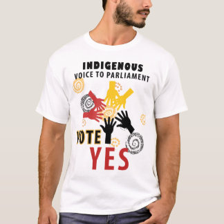 Camiseta Votar Sí Voz Indígena al Parlamento