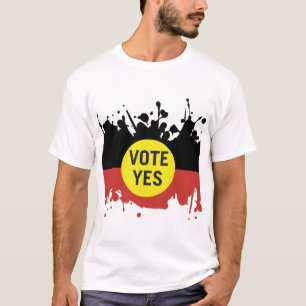 Camiseta Votar Sí Voz Indígena al Parlamento