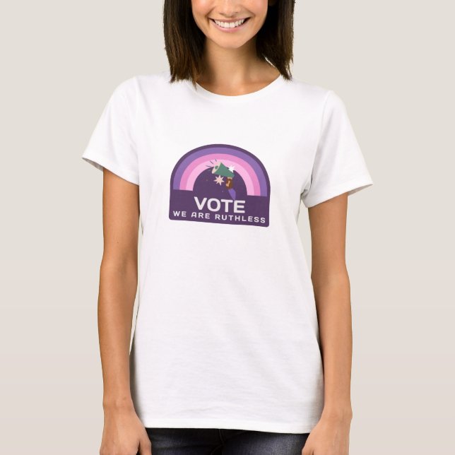 Camiseta Votar sin piedad (Anverso)