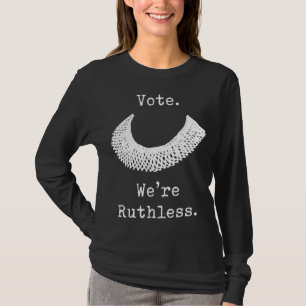 Camiseta Votar Somos derechos despiadados de las mujeres