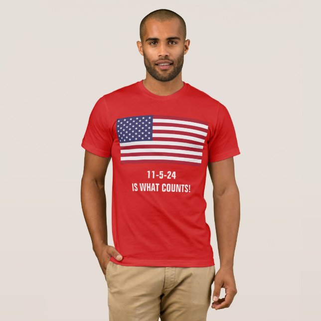 CAMISETA VOTAR TRUMP (Anverso completo)