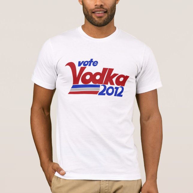 Camiseta Votar Vodka (Anverso)