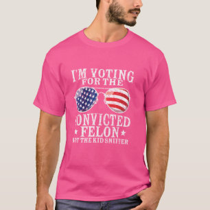 Camiseta Votaré por el convicto, no por el chico.