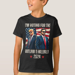 Camiseta Votaré por el ilegal presidente Trum