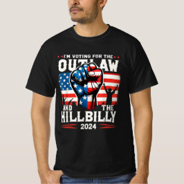 Camiseta Votaré por el ilegal y el Hillbilly 2024