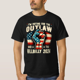 Camiseta Votaré por el ilegal y el Hillbilly 2024