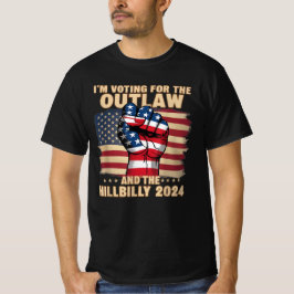 Camiseta Votaré por el ilegal y el Hillbilly 2024