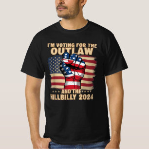Camiseta Votaré por el ilegal y el Hillbilly 2024