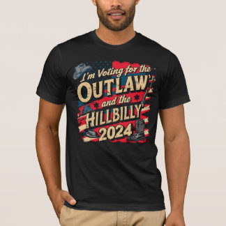 Camiseta Votaré por el ilegal y el Hillbilly 2024