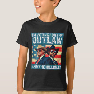 Camiseta Votaré por el ilegal y el millonario Trump