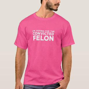 Camiseta Votaré por la política divertida de los condenados