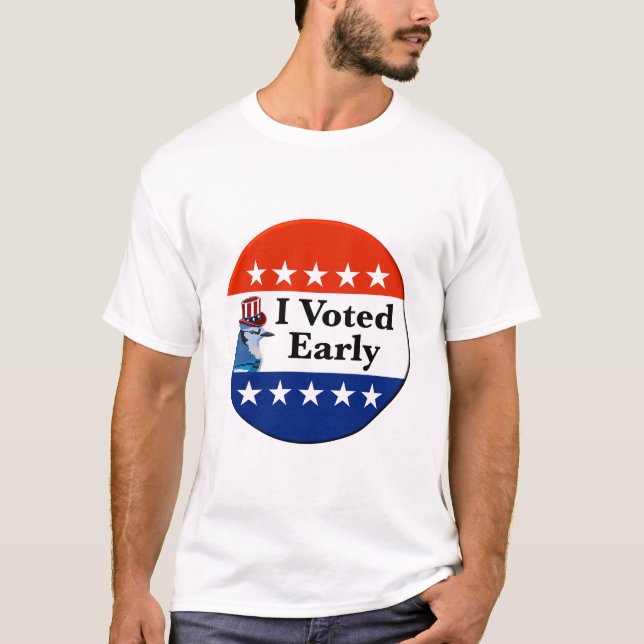 Camiseta Voté a comienzos de las elecciones de 2026 (Anverso)