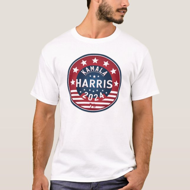 Camiseta Vote Blue - Humor político Kamala Harris (Anverso)