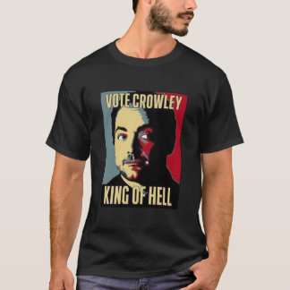 Camiseta Vote Crowley - REY DEL INFIERNO Esencial