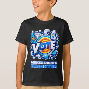 Camiseta Vote Detergent Bright Funny Vintage 2024
