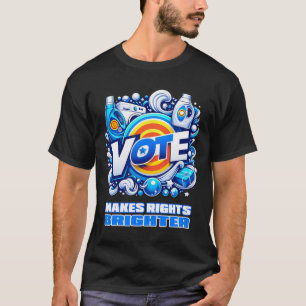 Camiseta Vote Detergent Bright Funny Vintage 2024