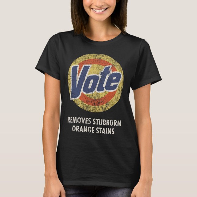 Camiseta Vote Ditergente Funny Vintage (Anverso)