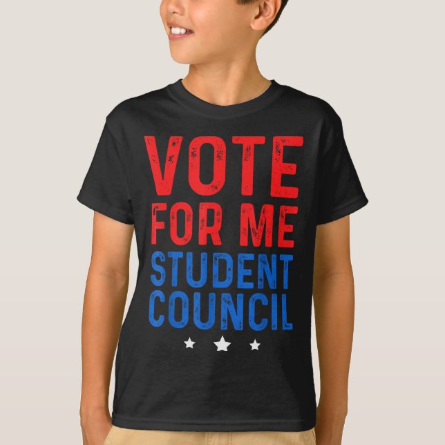 Camiseta Vote For Me Student Council  (Anverso)