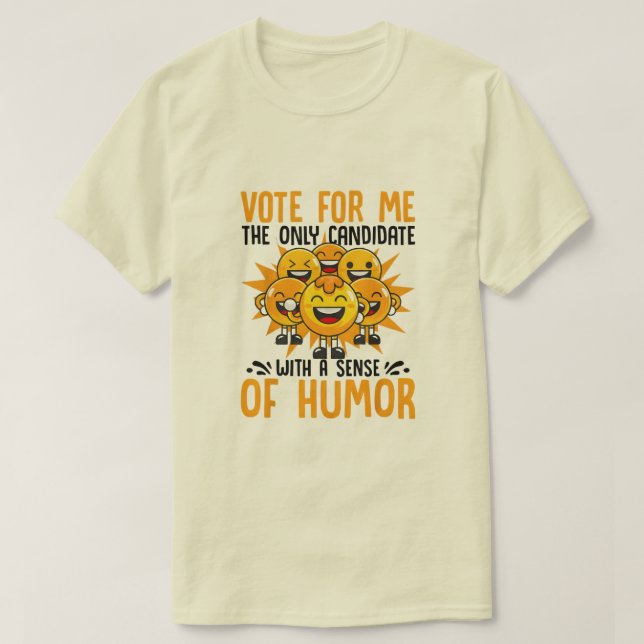 Camiseta Vote for Me Student Council Vibes School (Diseño del anverso)