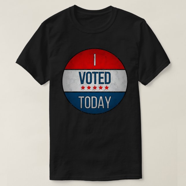 Camiseta Voté Hoy: ¡Usa tu orgullo cívico con estilo! (Diseño del anverso)