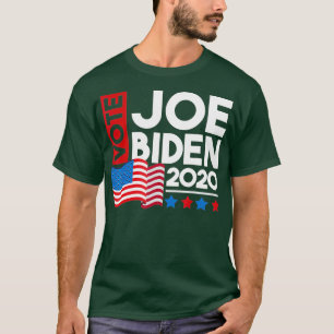 Camiseta Vote Joe Biden 2020 US Flag Design Elections 