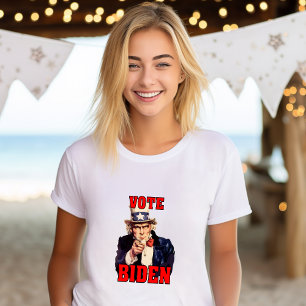 Camiseta Vote Joe Biden Tío Sam 2024