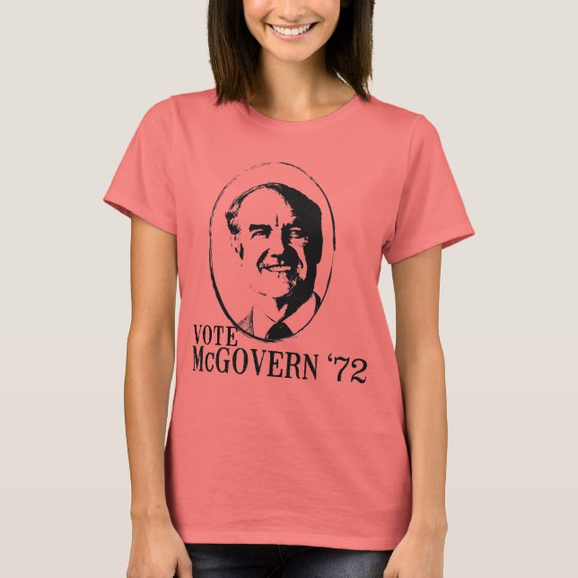 Camiseta Vote McGovern '72 (Anverso)