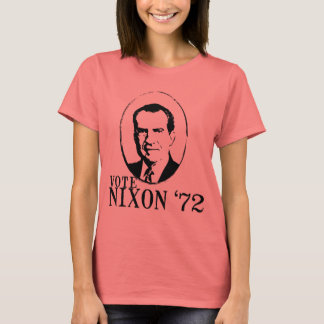 Camiseta Vote Nixon '72