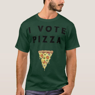 Camiseta Vote Pizza, Amo La Pizza 1384