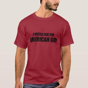 Camiseta Voté por el individuo americano