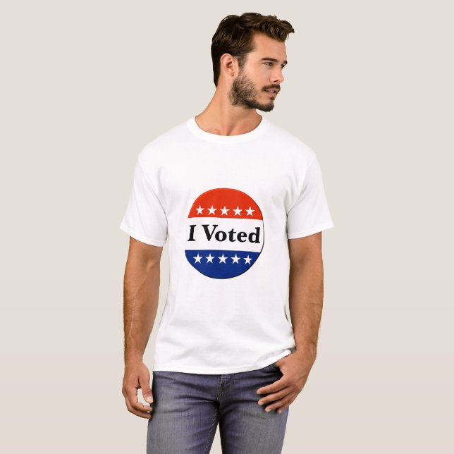 Camiseta Voté por las elecciones de 2026 (Anverso completo)