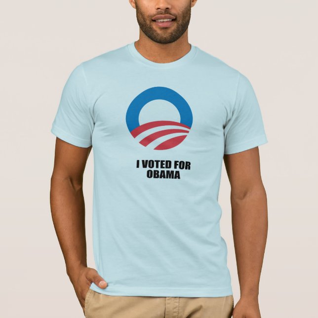 CAMISETA VOTÉ POR OBAMA (Anverso)