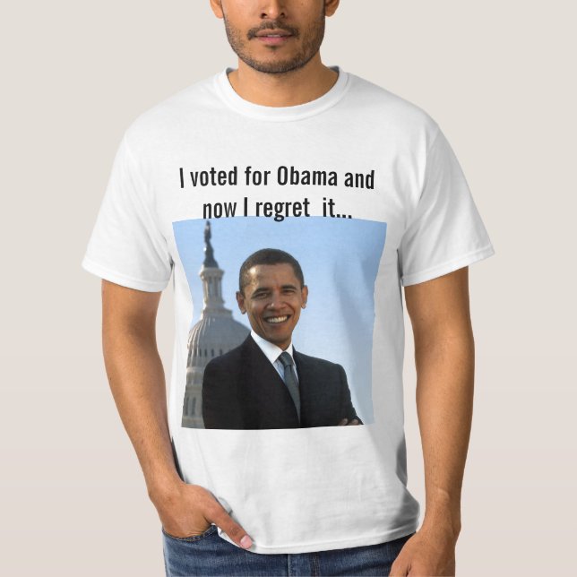Camiseta Voté por Obama (Anverso)