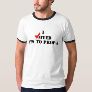 Camiseta Voté sí para apoyar 8