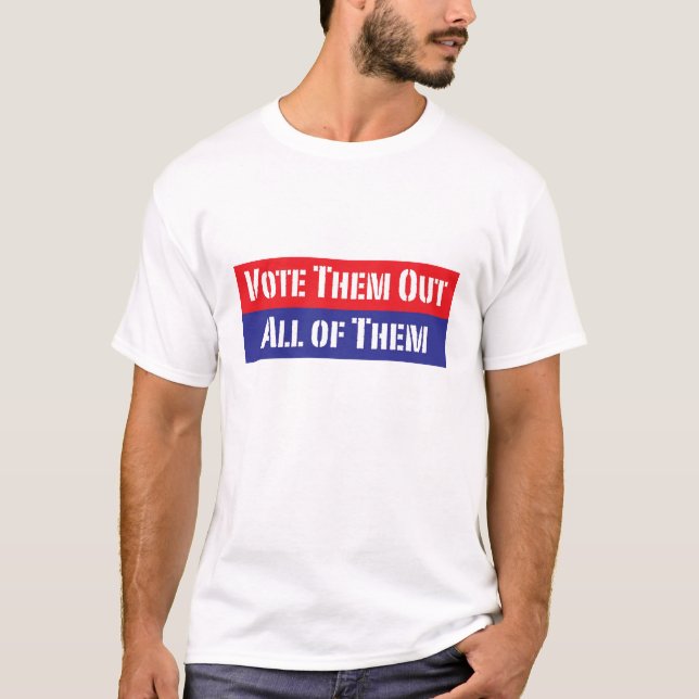 Camiseta Vótelos hacia fuera (Anverso)