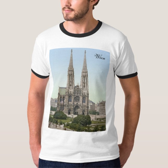 Camiseta Votivkirche en Viena (1900) (Anverso)