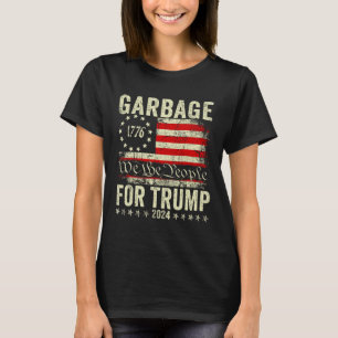 Camiseta Voto basura electoral de Trump 2024 para president
