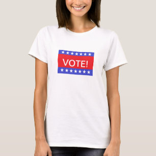 Camiseta ¡"Voto! "Camisa