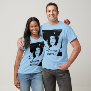 Camiseta ¡VOTO de Haviland Stillwill PARA el MOLLETE!