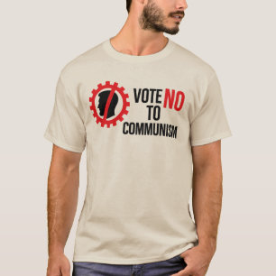 Camiseta Voto de Zohran Mamdani no al comunismo 
