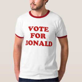 Camiseta Voto del triunfo 2016 para Donald