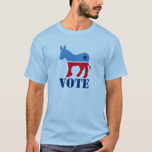 Camiseta voto demócrata