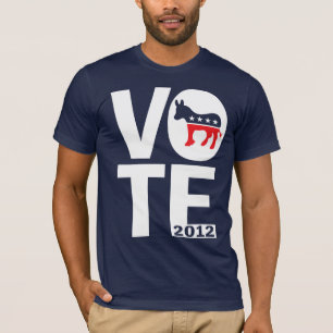 Camiseta Voto Demócrata 2012