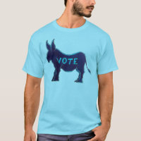 VOTO: El burro azul en noviembre Día de elecciones
