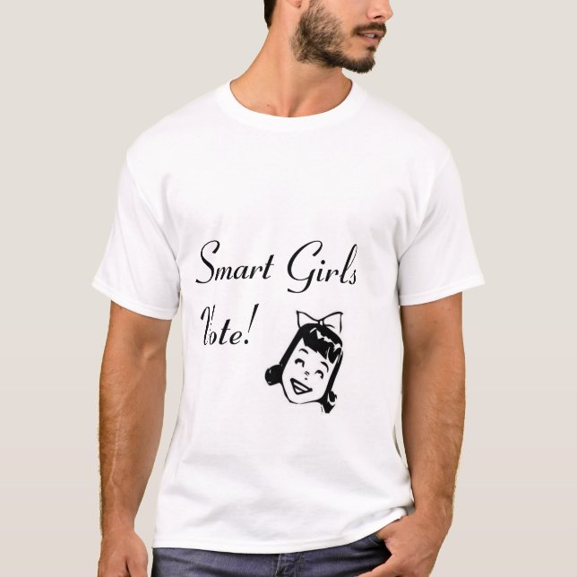 Camiseta Voto elegante de los chicas (Anverso)