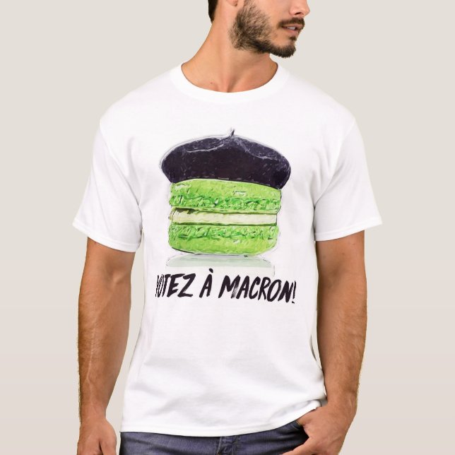 Camiseta ¡Voto Macron! (Anverso)