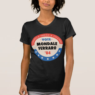Camiseta Voto Mondale/Ferraro '84